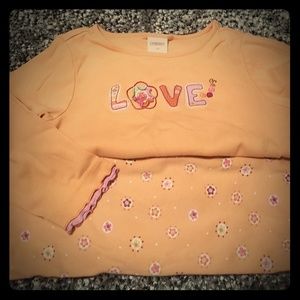 3/$8 Gymboree Floral Pajamas🌟Size 2